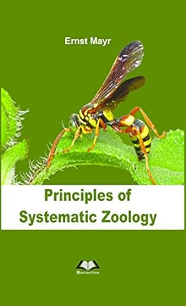 PRINCIPLES OF SYSTEMATIC ZOOLOGY